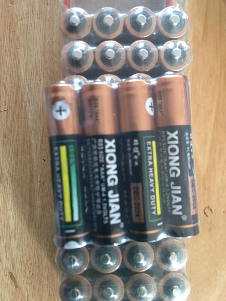 BATTERY AAA (XIONG JIAN)
