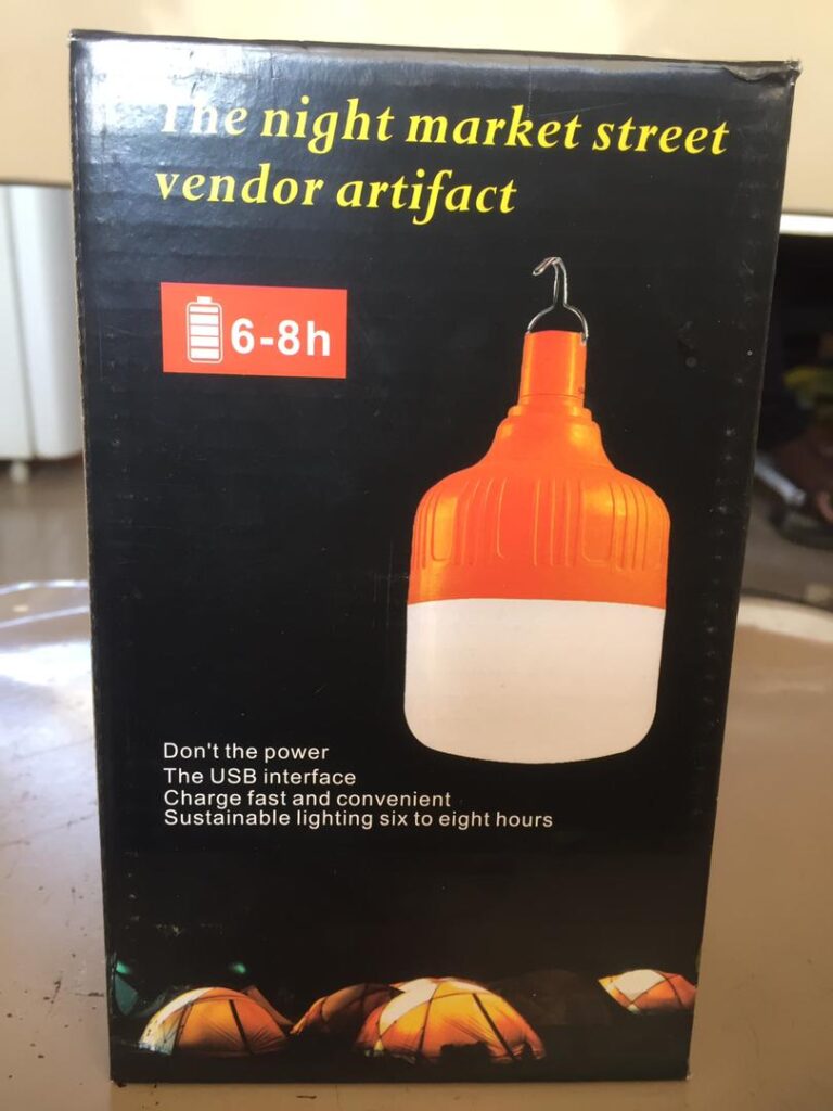 40W USB RECHARGABLE BULB