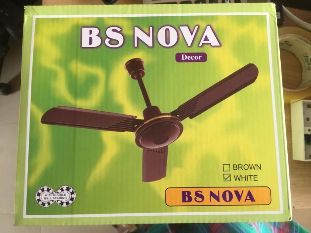 BS NOVA MEDIUM BLADE FAN